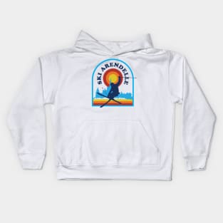 Ski Arendelle Kids Hoodie